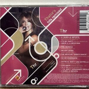 Thalia's Hits Remixed CD - Multicolor